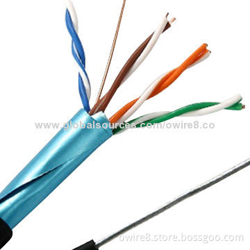 Cat5e FTP Outdoor Cable with Messenger